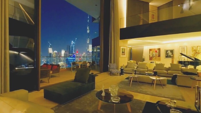 View of Business Bay Penthouse